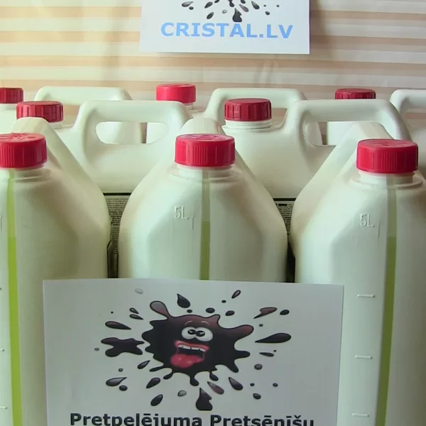 Ķīmiskais līdzeklis pret pelējumu un sēnītēm, 5 litru kannu iepakojums, pasūtījums Rīgā.