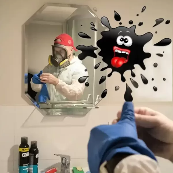 Aizsardzības līdzekļi: Apģērbs pret ķīmiju un ozona gāzi. Telpu dezinficēšana ar pelējumu un sēni.