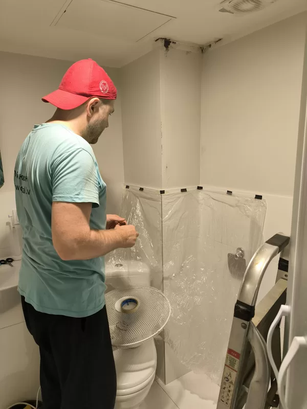 Pelējuma noņemšana un apstrāde (2 in 1) Ķīmija + Ozons (Dmitrijs)