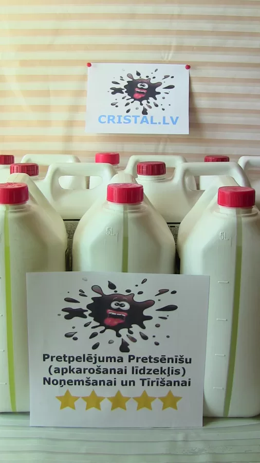 Ķīmiskais līdzeklis pret pelējumu un sēnītēm, 5 litru kannu iepakojums, pasūtījums Rīgā.